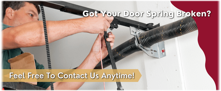 Broken Garage Door Spring Repair Queens NY (718) 619-4151